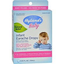 Hylands Baby Infant Earache Drops Natural 0.33 Fl Oz Pack Of 2
