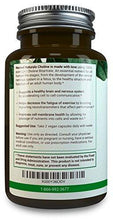 Choline 550Mg | Supports Memory + Cognitive Function | Vital For Pregnant Mothers Seniors | Also Promotes Brain Nervous System Cell Infant Health | Vegan Nongmo Supplement |
