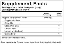 Baetea Mint Tea: Refreshing Clean 26 Servings With Peppermint Spearmint And Rose Hip Soothing Mint Relaxes And Refreshes