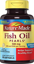 Fish Oil Pearls 500 Mg Softgel 90 Count
