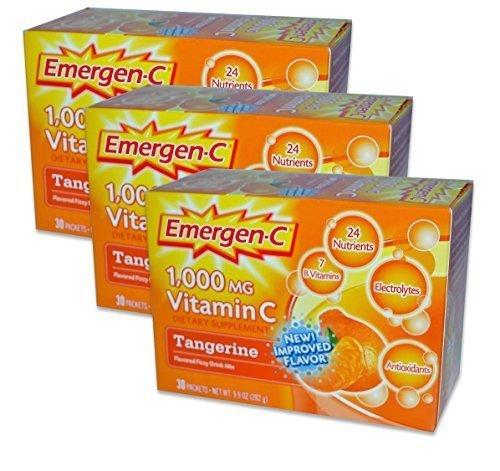 Emergenc Tangerine 30 Packets 3 Pack