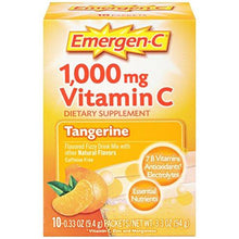 Emergenc 1000 Mg Vitamin C Drink Mix Packets Tangerine 10 Ea