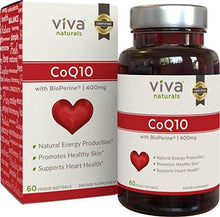 Coq10 400Mg 60 Vegetarian Softgels Enhanced With Bioperine For Increased Absorption
