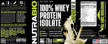 Nutrabio 100% Whey Protein Isolate 2 Pounds Cinnamon Bun – No Soy No Whey Concentrate No Amino Acid Spiking Just 100% Pure Wpi.