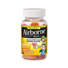 Airborne Kids Gummies Vitamin 667Mg Immune Support Supplement Assorted Fruit Flavors 21 Count