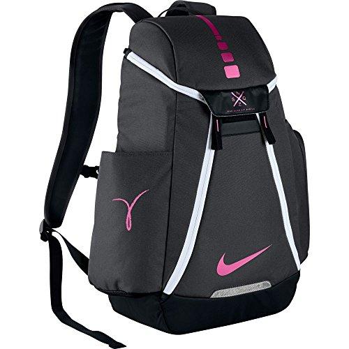 nike hoops elite max air basketball backpack black white