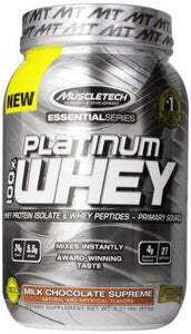 Muscletech Platinum Whey Protein Powder Milk Chocolate Supreme 2.01 Lbs 910G