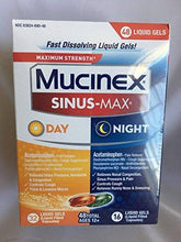 Sinusmax Day Night Congestion Cough Liquid Gels48 Count