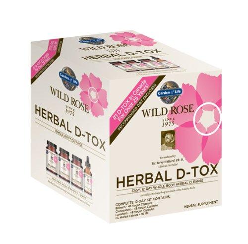 12 Day Detox Cleanse Wild Rose Herbal Dtox Kit 12 Day