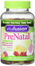 Pre Natal Gummy Vitamins Dietary Supplement Lemon Raspberry Lemonade Flavors 90 Count