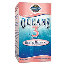 Ultra Pure Epa/Dha Omega 3 Fish Oil Oceans 3 Healthy Hormone Dietary Supplement With Antioxidants 90 Softgels