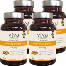Curcumin C3 Turmeric W/ Bioperine 2000 % More Bioavailable 500Mg 480 Capsules 4 Bottles