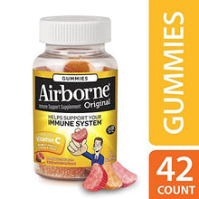 Airborne Gummies Assorted Fruit Flavor 42 Ct