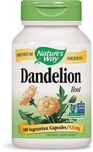 Dandelion Root 525 Mg 100 Capsules