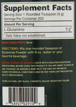 Glutamine Powder Unflavoured 2.2 Lb 1000 Gram 194 Servings
