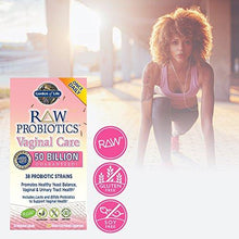 Raw Probiotics Vaginal Care Acidophilus Probiotic Promotes Yeast Balance Vaginal And Urinary Tract Health Gluten Soy Gmofree 30 Vegetarian Capsules