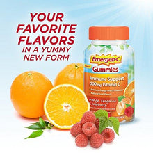 Emergenc Gummies Dietary Supplement With 500 Mg Vitamin C Per Serving Gluten Free Orange Tangerine And Raspberry Flavors 45 Count