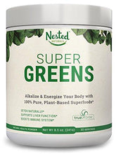 Super Greens | Veggie Greens Superfood Powder 20 Organic Ingredients: Spirulina Chlorella Spinach Broccoli Barley Grass + More Plus Organic Fruits Probiotics And Enzymes | Nongmo No Soy