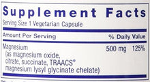 Magnesium Vegetarian Capsules 500 Mg 100 Count