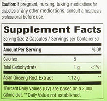 Ginseng Asian 100 Capsules 560 Mg Packaging May Vary