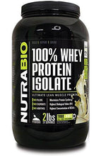 Nutrabio 100% Whey Protein Isolate 2 Pounds Cinnamon Bun – No Soy No Whey Concentrate No Amino Acid Spiking Just 100% Pure Wpi.