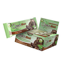Protein Bar Mint Chocolate Chunk 20G Protein 4G Net Carbs 200 Cals High Protein Bars Low Carb Bars Gluten Free Soy Free 2.1 Oz Bar 12 Count
