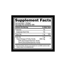 Fish Oil 300 Mg 200 Softgels