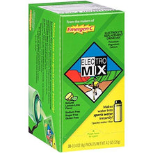 Emergenc Electro Mix Electrolyte Replacement Drink Mix Potassium Magnesium Calcium 0.14 Ounce Packets 30 Count