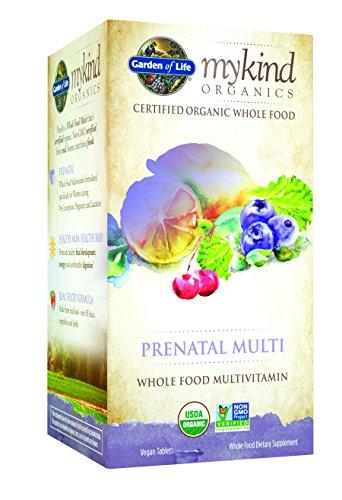 Organic Prenatal Multivitamin Supplement With Folate Mykind Whole Food Prenatal Vitamin Vegan 180 Tablets
