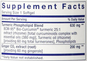 Advanced Biocurcumin With Ginger And Turmerones 30 Softgels 2Pack