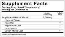 Baetea Happy Tea: Natural PickMeUp 25 Servings With Hibiscus Rose Hips And Peppermint. Ultimate Way To Revitalize The Mind And Body
