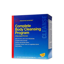 Gnc Preventative 2 Day Nutrition Advanced Complete Body Cleansing Program