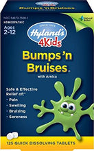 Hyland Bumps N Bruises With Arnica Tablets Natural Homeopathic Relief Of Pain Swelling And Bruising 125 Count