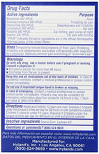 Hyland Earache Tablets Natural Relief Of Cold Flu Earaches Swimmers Ear And Allergies 40 Count