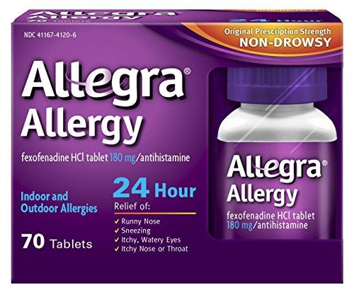 Adult 24 Hour Allergy Tablets 180Mg Save Big 140Count Package