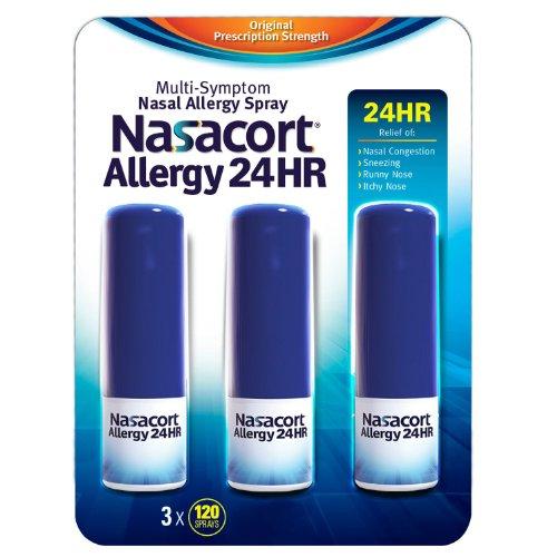 Allergy 24Hr Nondrip Nasal Spray 120 Sprays 6 Pk. By