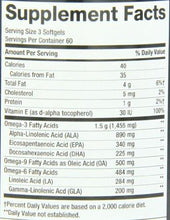 Mega 3/6/9 Blend Lime Flavor 180 Softgels