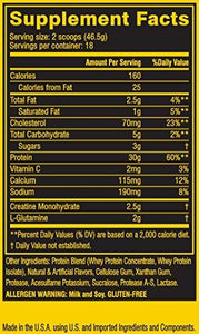 Whey Sport Protein Powder AllInOnePostWorkout Supplement Chocolate 18 Servings