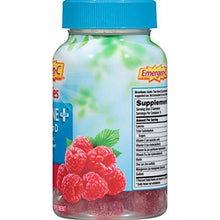 Emergenc Immune+ Gummies Immune System Support With 500Mg Vitamin C Dietary Supplement Caffeine Free Gluten Free Raspberry 45 Count