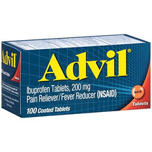 Pain Reliever / Fever Reducer Coated Gel Caplet 200Mg Ibuprofen Temporary Pain Relief 100 Count