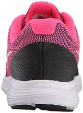 Girls Revolution 3 Running Shoe Gs Blackmetc Silverhyper Pinkwhite 6 M US Big Kid