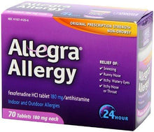 Adult 24 Hour Allergy Tablets 180Mg 140 Tablets