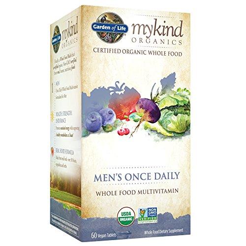 Multivitamin For Mykind Organic Once Daily Whole Food Vitamin Supplement Vegan 60 Tablets