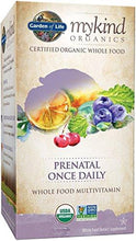 Organic Prenatal Multivitamin Supplement With Folate Mykind Prenatal Once Daily Whole Food Vitamin Vegan 90 Tablets