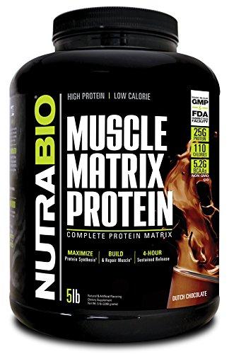 Nutrabio Muscle Matrix Protein Chocolate 5Lb