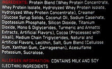 Performance Whey Protein Powder Whey Protein Concentrate Whey Protein Isolate Hydrolyzed Whey Protein Isolate Flavor: Chocolate Shake 25 Servings