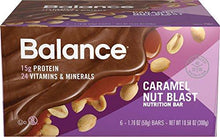Caramel Nut Blast 1.76 Ounce Bars 6 Count