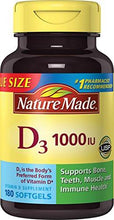 Vitamin D3 1000 Iu Value Size 180Count Softgels