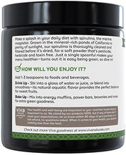 Spirulina Powder: Californiagrown Nongmo Nonirradiated And Pesticidefree — The Finest Green Superfood For Smoothies And Juices 8 Oz.