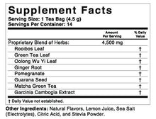 Baetea 14 Day Teatox Detox Herbal Tea Supplement 14 Tea Bags